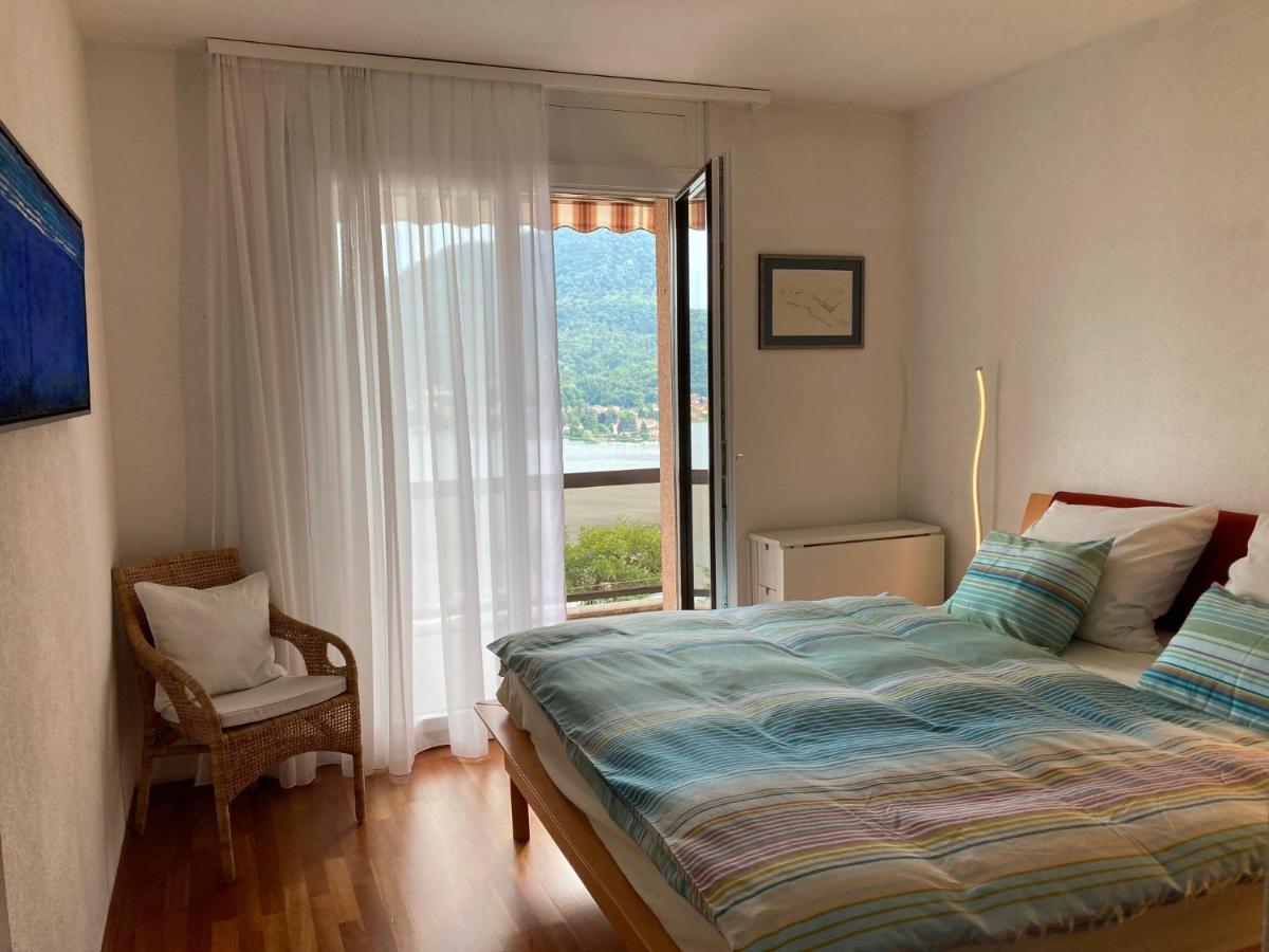 Appartement Novotna Ponte Tresa Exterior foto